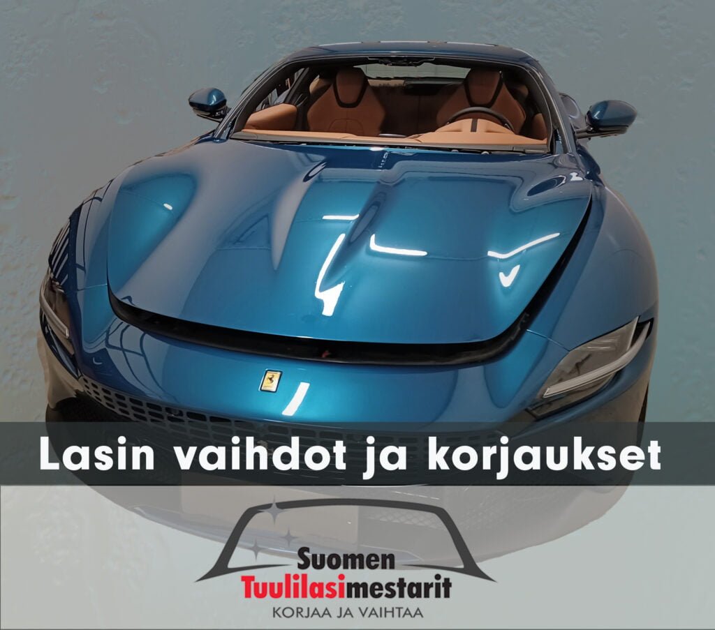 Ferrarin lasin vaihto